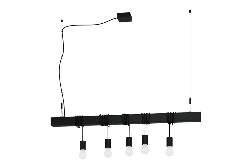 Takpendel Eglo Townshend-B Svart 5 lamper, 5 lamper