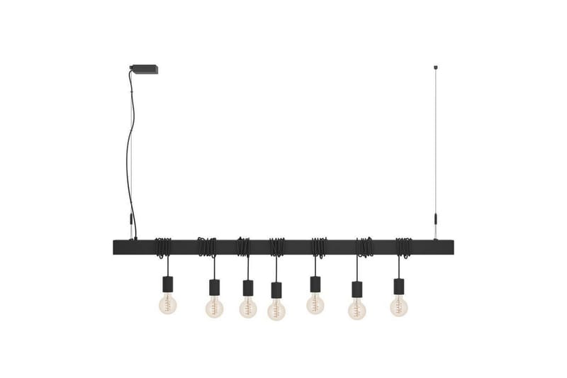 Takpendel Eglo Townshend-B Svart 7 lamper - 7 lamper - Belysning - Innendørsbelysning & Lamper - Vinduslampe