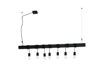 Takpendel Eglo Townshend-B Svart 7 lamper - 7 lamper - Belysning - Innendørsbelysning & Lamper - Vinduslampe