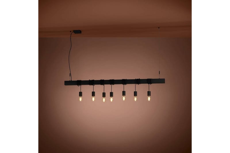 Takpendel Eglo Townshend-B Svart 7 lamper - 7 lamper - Belysning - Innendørsbelysning & Lamper - Vinduslampe