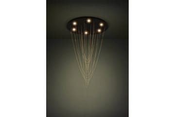 Takpendel Eglo Trepuco Svart med Kjetting i Messing - Belysning - Innendørsbelysning & Lamper - Vinduslampe