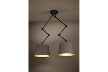 Takpendel Eglo Pistunio Cappuccino/Messing/Svart med 2 Lamper - Belysning - Innendørsbelysning & Lamper - Vinduslampe