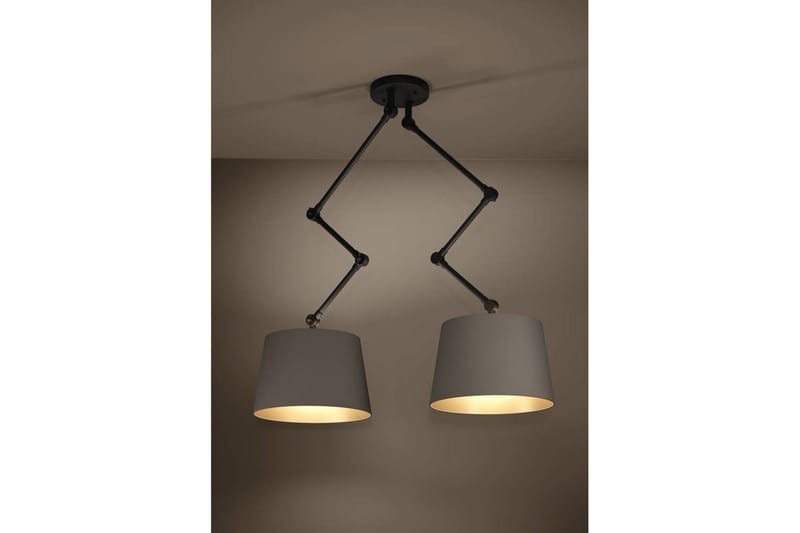 Takpendel Eglo Pistunio Cappuccino/Messing/Svart med 2 Lamper - Belysning - Innendørsbelysning & Lamper - Vinduslampe