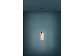 Takpendel Eglo Polverara Svart/Amber 1 lampe - 1 lampe - Belysning - Innendørsbelysning & Lamper - Vinduslampe