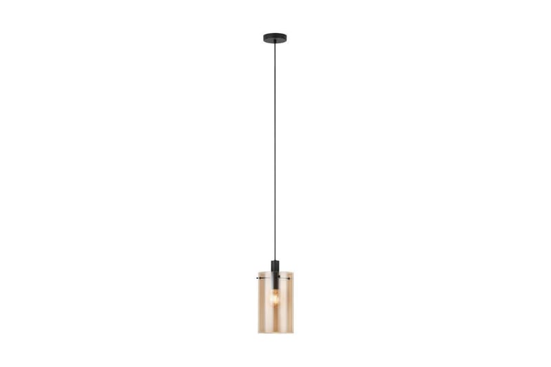 Takpendel Eglo Polverara Svart/Amber 1 lampe - 1 lampe - Belysning - Innendørsbelysning & Lamper - Vinduslampe