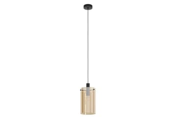 Takpendel Eglo Polverara Svart/Amber 1 lampe - 1 lampe - Belysning - Innendørsbelysning & Lamper - Vinduslampe