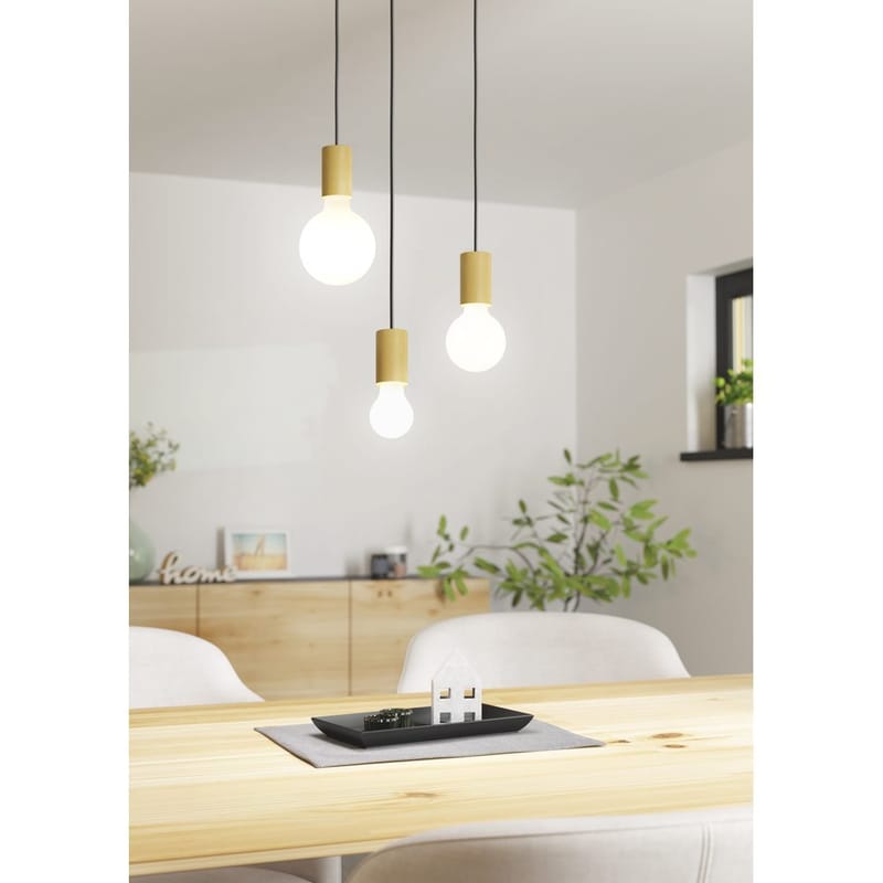 Takpendel Pozueta - Svart, Brun - Belysning - Innendørsbelysning & Lamper - Vinduslampe