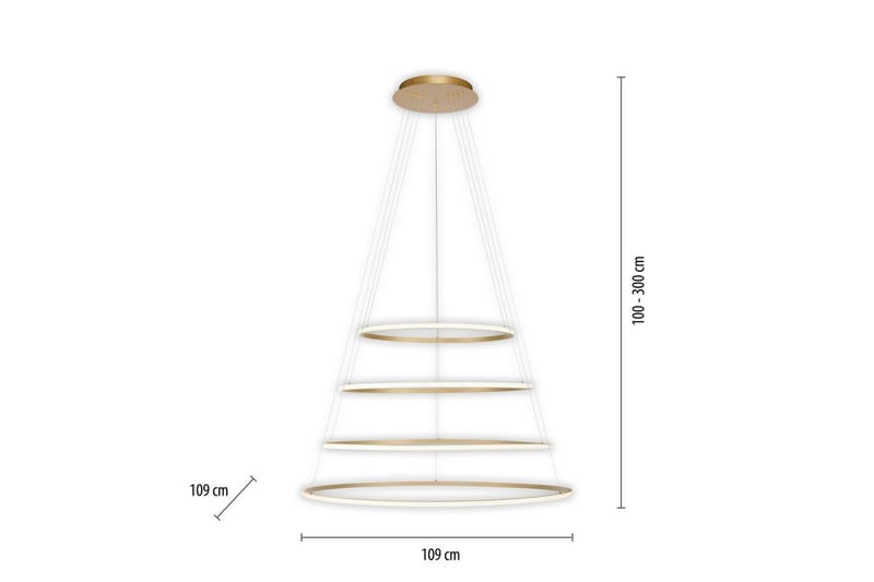 Tessara Paul Neuhaus Taklampe - Belysning - Innendørsbelysning & Lamper - Vinduslampe