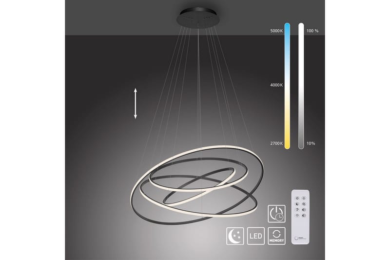Tessara Paul Neuhaus Taklampe - Belysning - Innendørsbelysning & Lamper - Vinduslampe