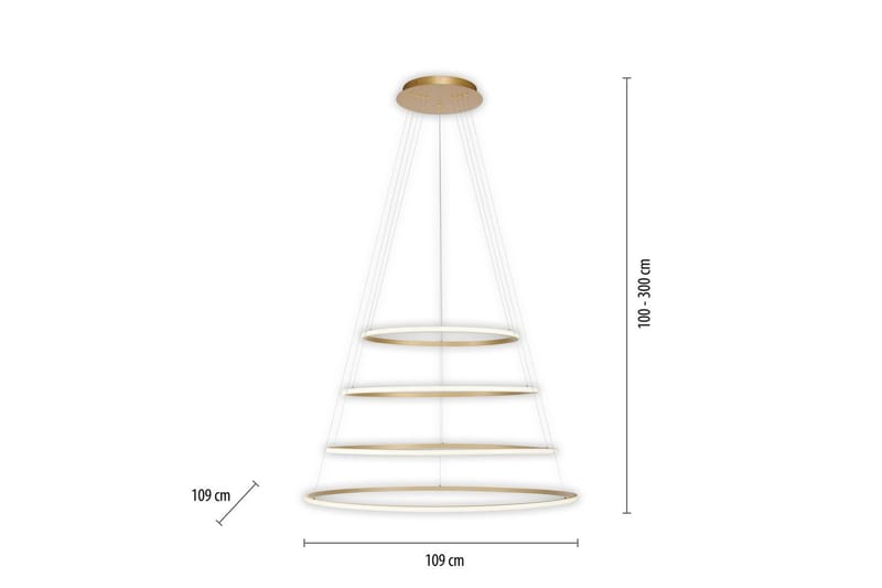 Tessara Paul Neuhaus Taklampe - Belysning - Innendørsbelysning & Lamper - Vinduslampe