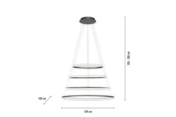 Tessara Paul Neuhaus Taklampe - Belysning - Innendørsbelysning & Lamper - Vinduslampe