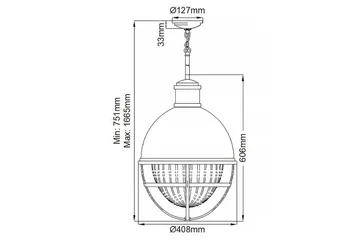 Tollis Kichler Taklampe - Belysning - Innendørsbelysning & Lamper - Vinduslampe