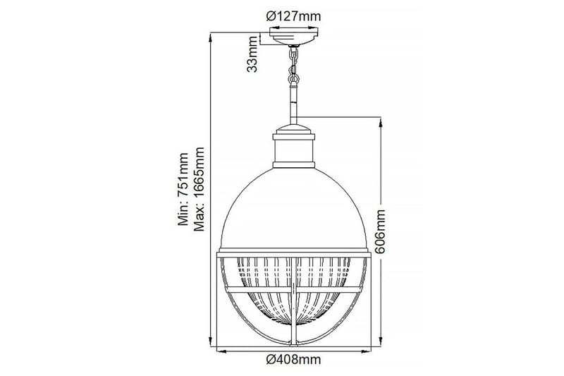 Tollis Kichler Taklampe - Belysning - Innendørsbelysning & Lamper - Vinduslampe