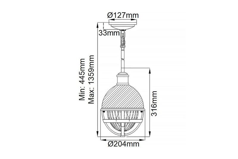 Tollis Kichler Taklampe - Belysning - Innendørsbelysning & Lamper - Vinduslampe