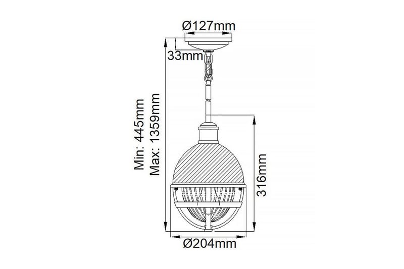 Tollis Kichler Taklampe - Belysning - Innendørsbelysning & Lamper - Vinduslampe