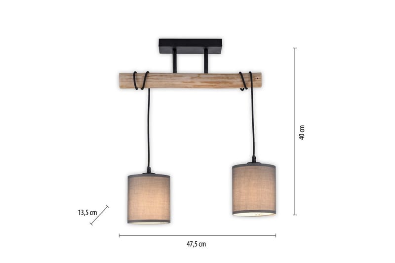 Tribu Just Light Taklampe - Belysning - Innendørsbelysning & Lamper - Vinduslampe