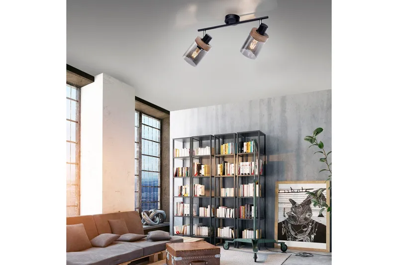 Vegg- og taklampe Pasqual - 30x24x64 cm - Belysning - Innendørsbelysning & Lamper - Vinduslampe