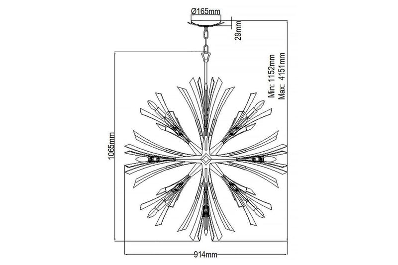 Vida Hinkley Taklampe - Belysning - Innendørsbelysning & Lamper - Vinduslampe