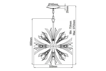 Vida Hinkley Taklampe - Belysning - Innendørsbelysning & Lamper - Vinduslampe