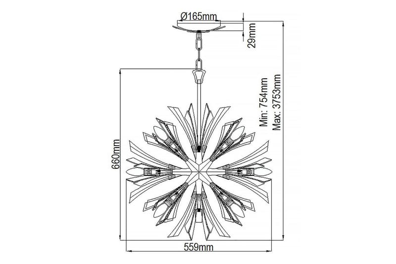 Vida Hinkley Taklampe - Belysning - Innendørsbelysning & Lamper - Vinduslampe