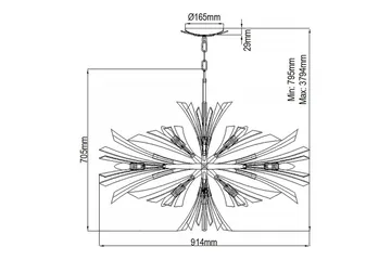 Vida Hinkley Taklampe - Belysning - Innendørsbelysning & Lamper - Vinduslampe