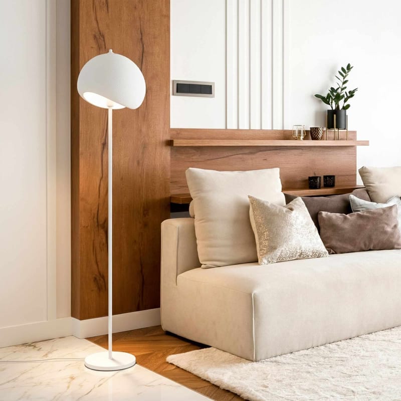 Vyrel gulvlampe 34 cm - Hvit - Belysning - Innendørsbelysning & Lamper - Gulvlampe