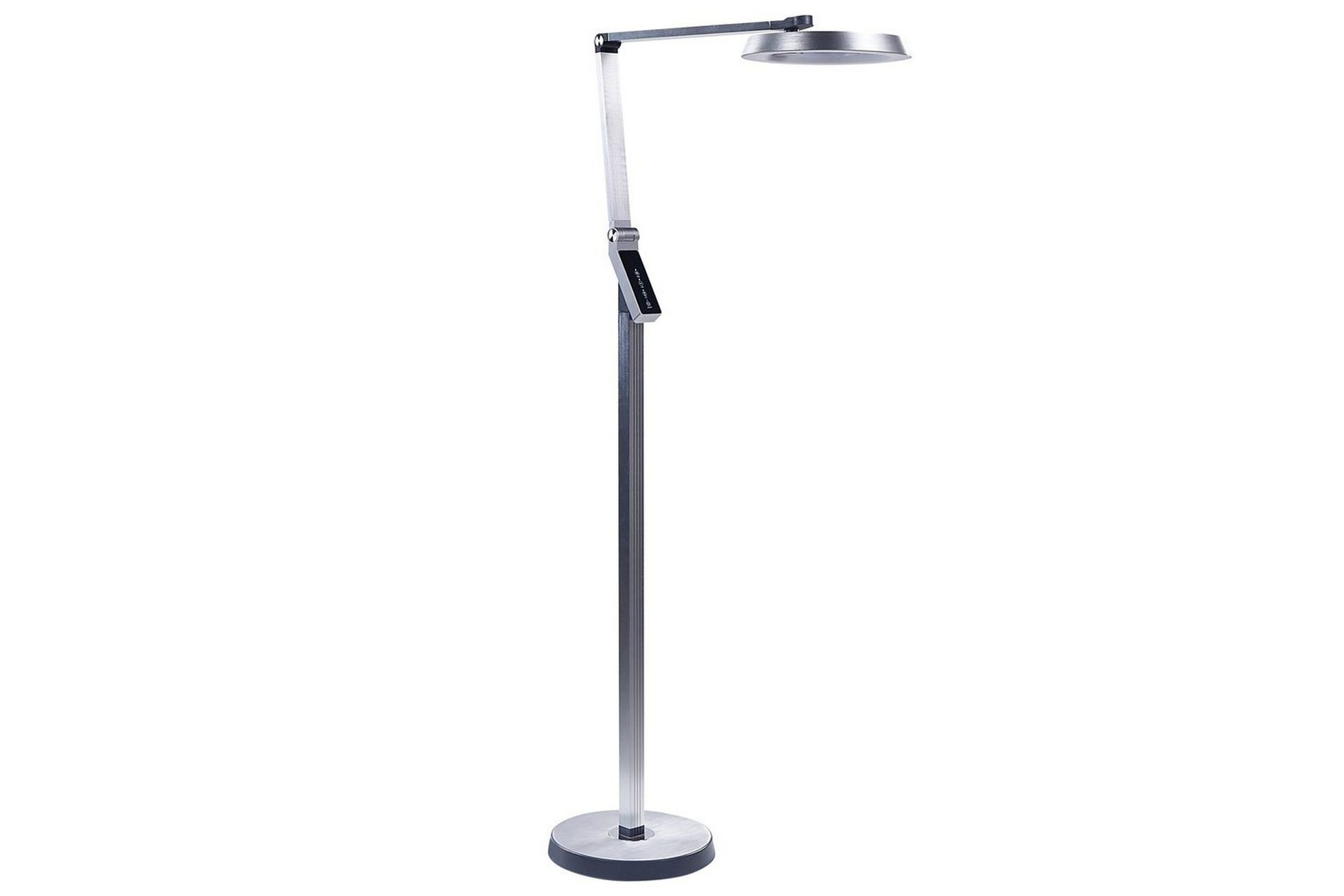 Gulvlampe LED-lampe Sølv Syntetisk Materiale 170 cm Dimming Moderne Belysning Hjemmekontor