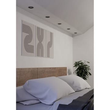 Innfelt lampe Barranco 30 mm 3000K Set om 3 - Sort - Belysning - Downlights & spotlights