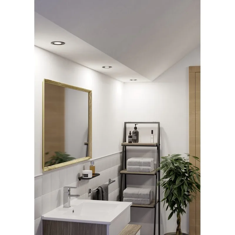 Innfelt lampe Barranco IP44 30 mm 3000K Sett på 3 - 8,4 cm - Belysning - Downlights & spotlights