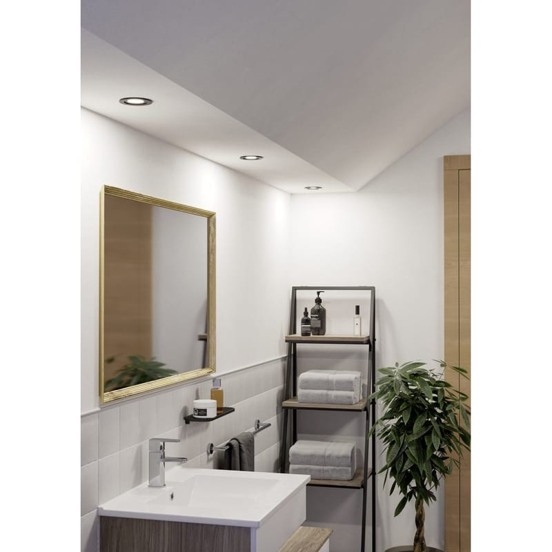 Innfelt lampe Barranco IP44 30 mm 3000K Sett på 3 - 8,4 cm - Belysning - Downlights & spotlights