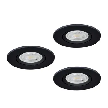 Innfelt lampe Barranco IP44 30 mm 3000K Sett på 3 - 8,4 cm - Belysning - Downlights & spotlights