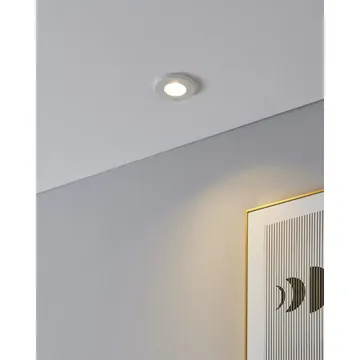 Innfelt lampe Favazzina 85 mm sett med 3 - Hvit - Belysning - Downlights & spotlights