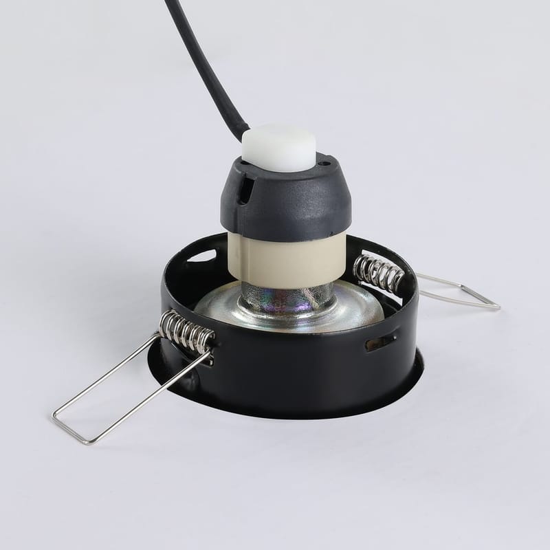 Innfelt lampe Favazzina 85 mm sett med 3 - Sort - Belysning - Downlights & spotlights