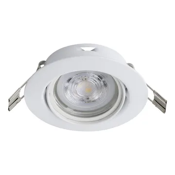 Innfelt lampe Favazzina 88 mm sett med 3 - Hvit - Belysning - Downlights & spotlights