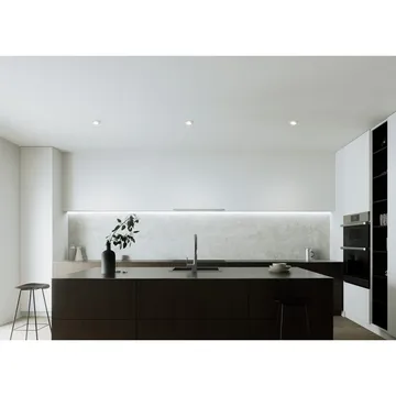 Innfelt lampe Favazzina 88 mm sett med 3 - Hvit - Belysning - Downlights & spotlights