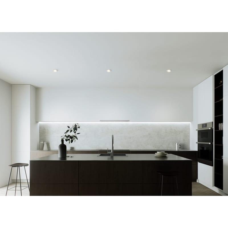 Innfelt lampe Favazzina 88 mm sett med 3 - Hvit - Belysning - Downlights & spotlights