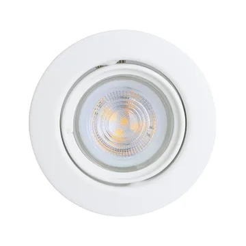 Innfelt lampe Favazzina 88 mm sett med 3 - Hvit - Belysning - Downlights & spotlights