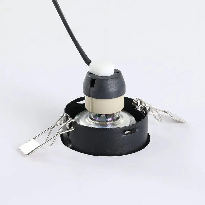 Innfelt lampe Favazzina 88 mm sett med 3 - Sort - Belysning - Downlights & spotlights