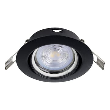 Innfelt lampe Favazzina 88 mm sett med 3 - Sort - Belysning - Downlights & spotlights