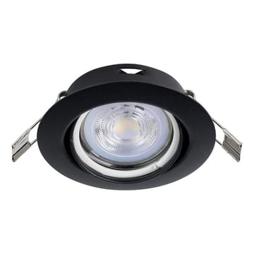 Innfelt lampe Favazzina 88 mm sett med 3 - Sort - Belysning - Downlights & spotlights