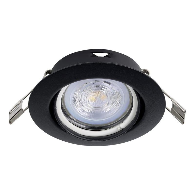 Innfelt lampe Favazzina 88 mm sett med 3 - Sort - Belysning - Downlights & spotlights