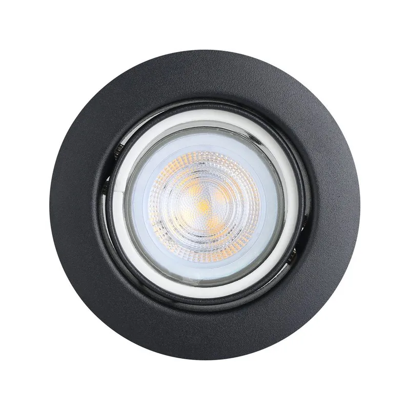 Innfelt lampe Favazzina 88 mm sett med 3 - Sort - Belysning - Downlights & spotlights