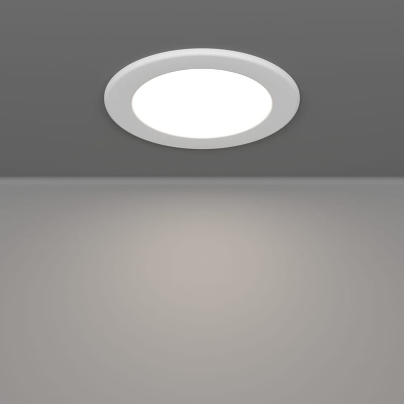 Innfelt lampe Fueva - Hvit, 117 mm - Belysning - Downlights & spotlights