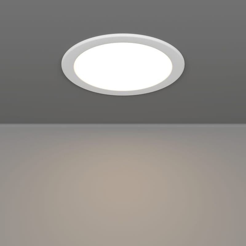 Innfelt lampe Fueva - Hvit, 166 mm - Belysning - Downlights & spotlights