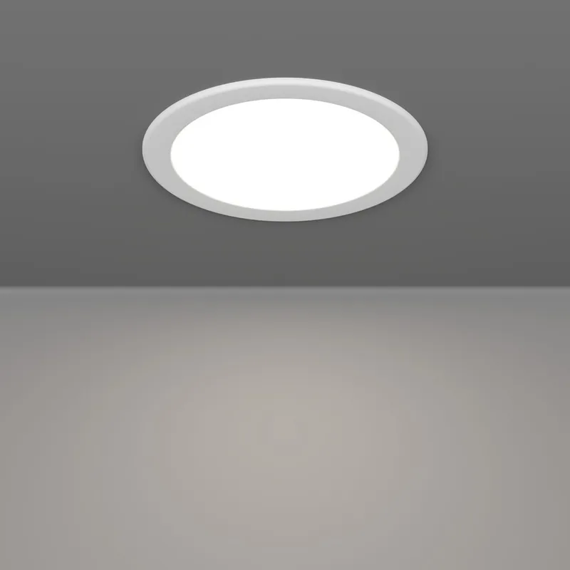 Innfelt lampe Fueva - Hvit, 166 mm - Belysning - Downlights & spotlights