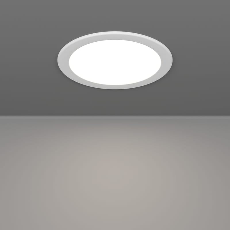 Innfelt lampe Fueva - Hvit, 166 mm - Belysning - Downlights & spotlights