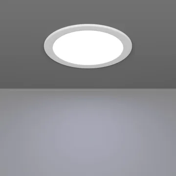 Innfelt lampe Fueva - Hvit, 166 mm - Belysning - Downlights & spotlights