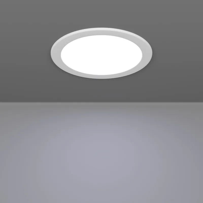 Innfelt lampe Fueva - Hvit, 166 mm - Belysning - Downlights & spotlights