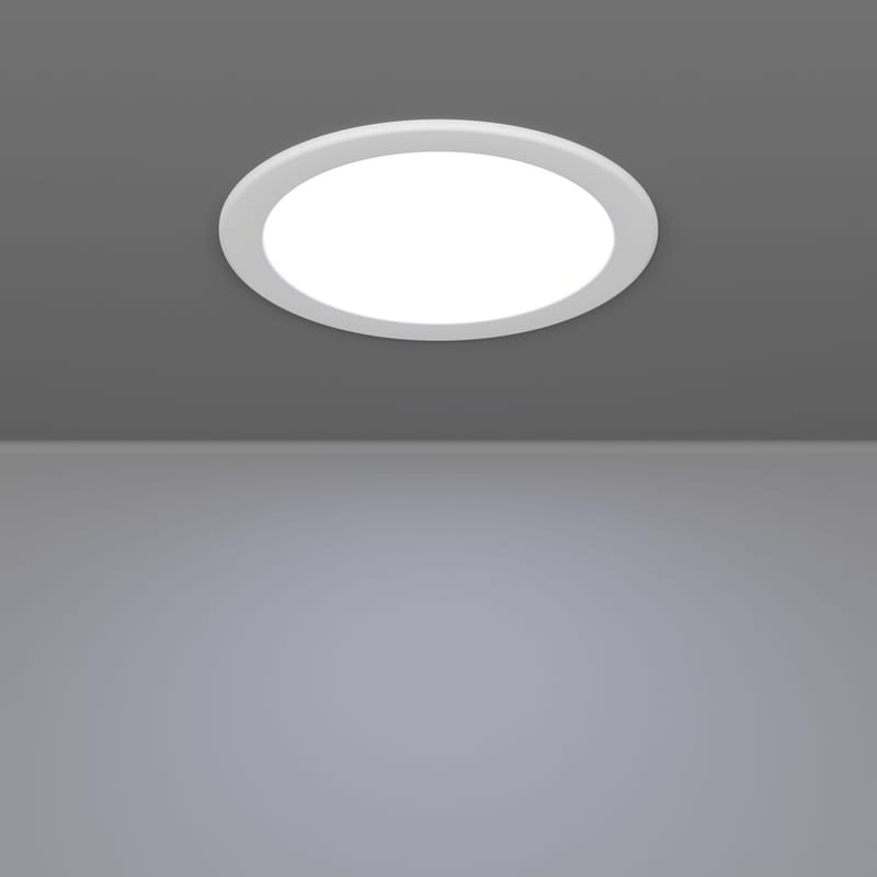 Innfelt lampe Fueva - Hvit, 166 mm - Belysning - Downlights & spotlights