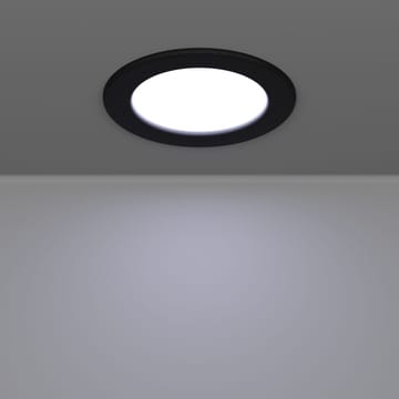 Innfelt lampe Fueva - Sort, 117 mm - Belysning - Downlights & spotlights